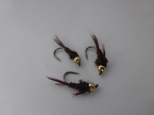 Size 18 Tungsten Pheasant Tail Natural Barbless